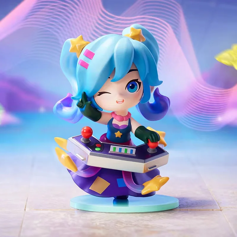 البوب مارت القتال لسلسلة الملعقة الذهبية تشيبي صندوق أعمى صندوق الغموض Kawaii الحلي التماثيل ديكور المنزل نموذج سطح المكتب