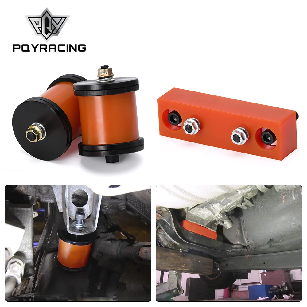 

PQY - Polyurethane Engine Transmission Mounts For 89-00 NISSAN S13 S14 180SX 200SX 240SX SR20 KA24