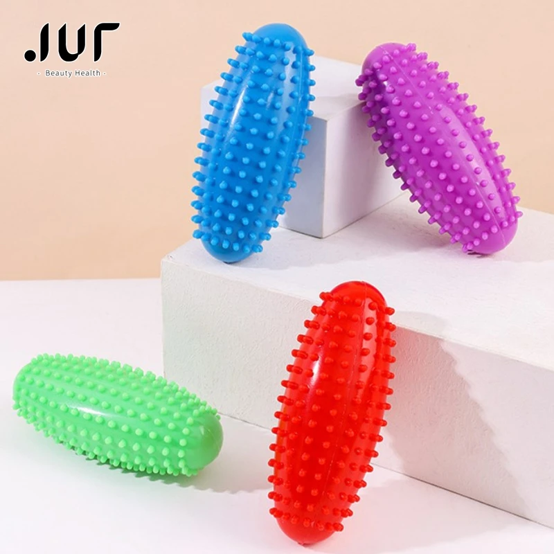 

Durable PVC Spiked Massage Ball Trigger Point Sports Fitness Hands And Feet Plantar Pain Relief Fasciitis Relief Sports Ball