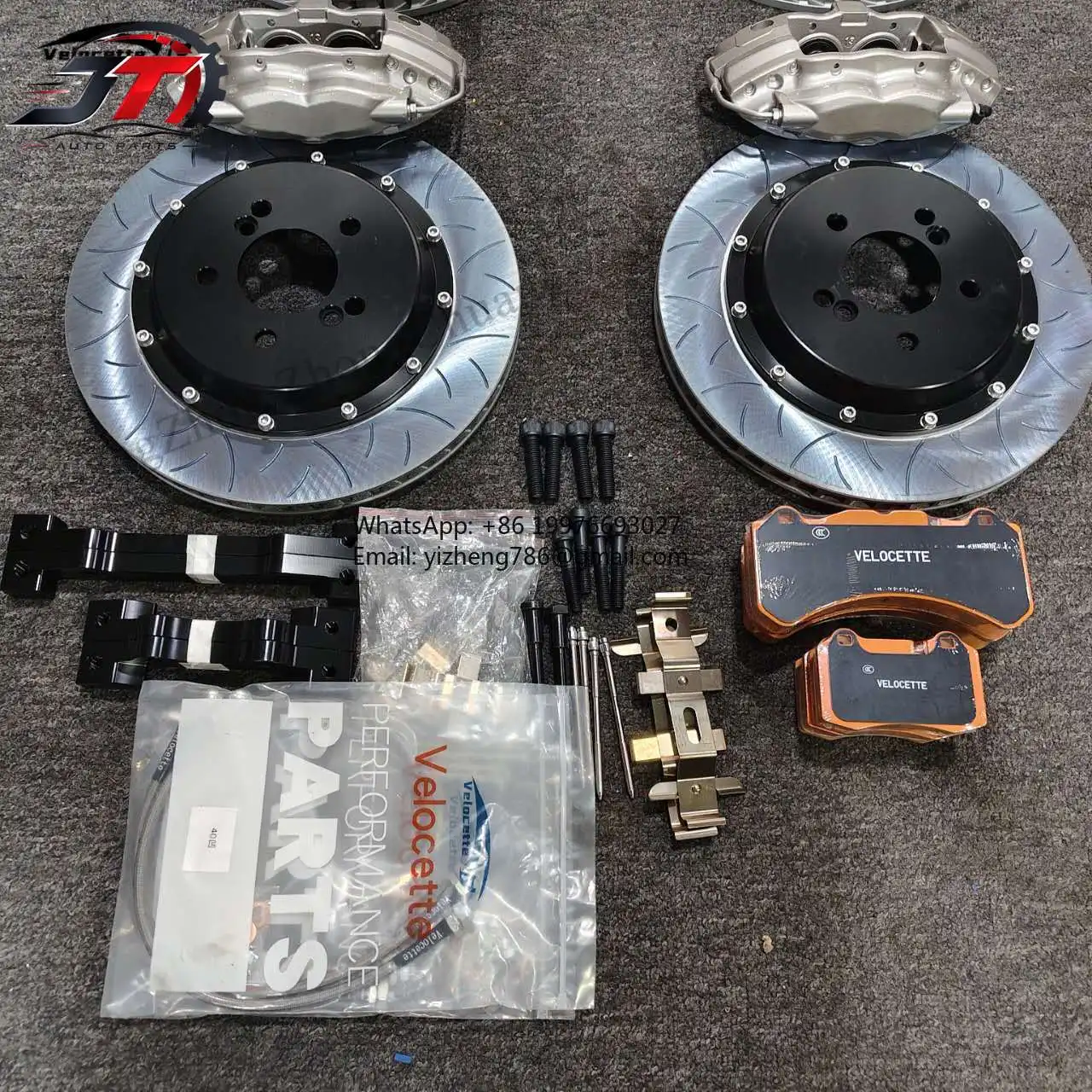 New style Big Brake Caliper Kit Front V6 6-pot and Rear F40 Caliper 4 Piston for Mazda 3 for Isuzu D-Max for Golf Tiguan R for B