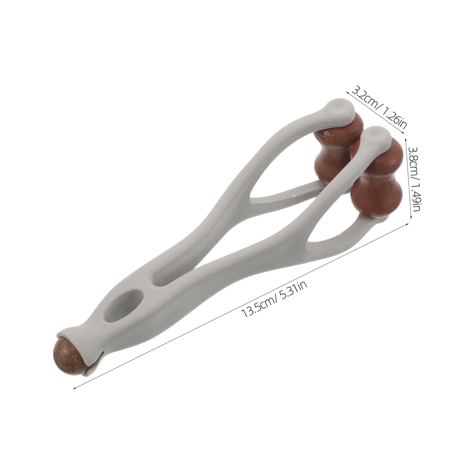 Finger Massager Roller Portable Durable Red Stone Tool Relieve Hand Fatigue Promote Circulation Office Workers Artisans
