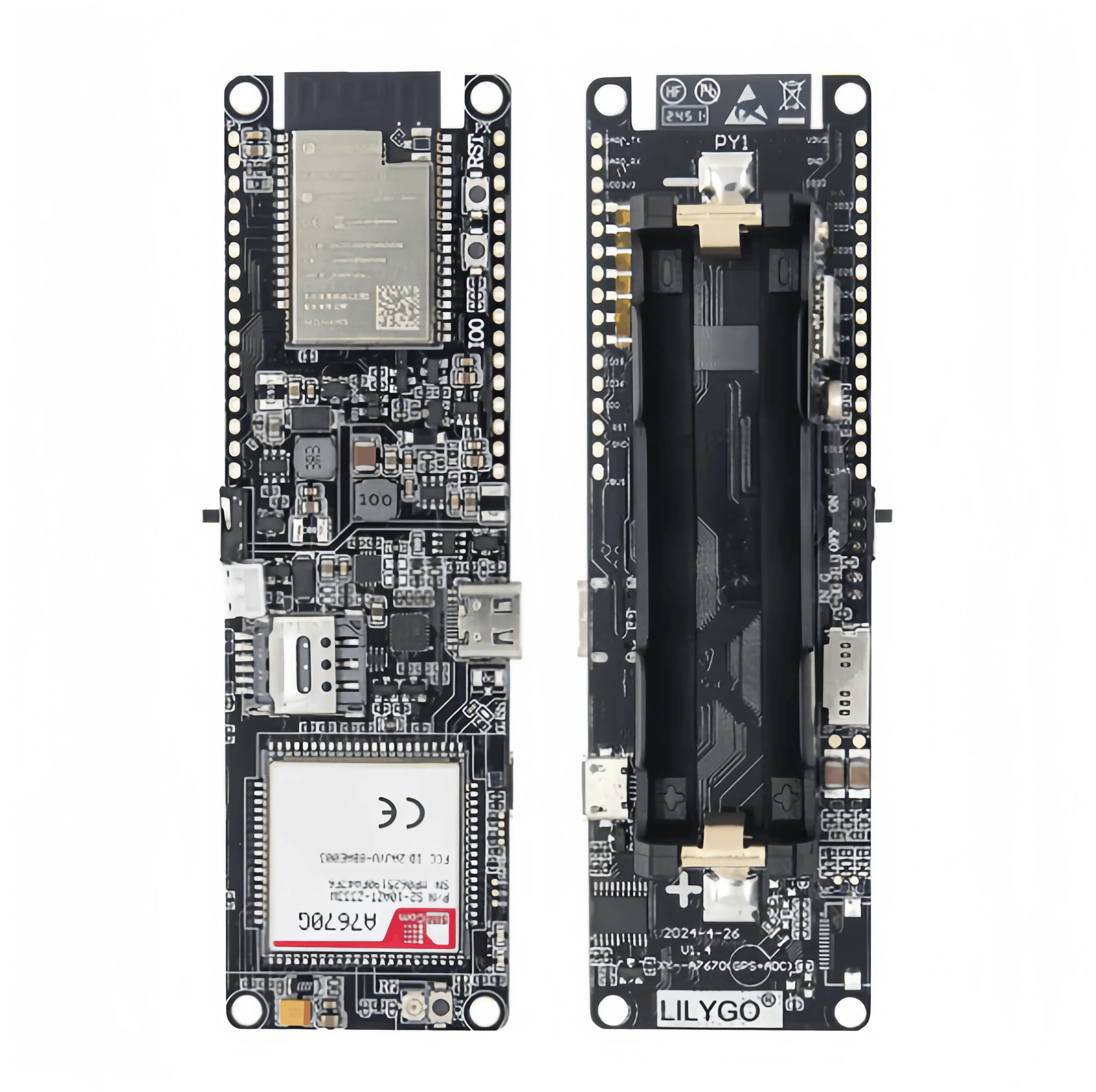 LILYGO T-A7670E T-A7670G R2 4G LTE CAT1 ESP32 supports GSM GPRS EDGE