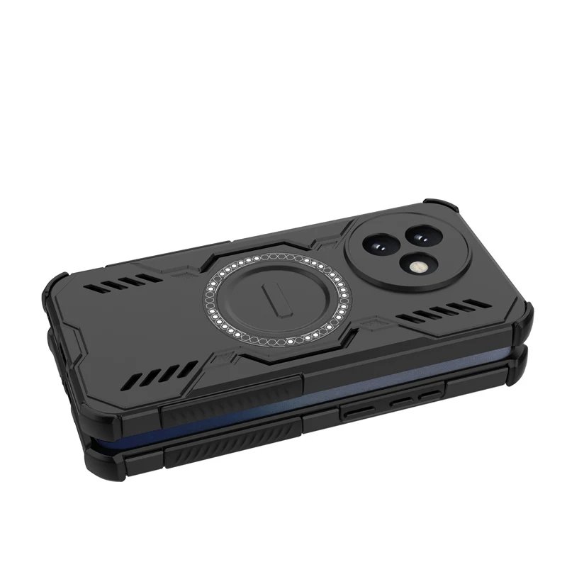 Casing Bagian Tarik Magnetik untuk Xiaomi Redmi K80 Ultra Penutup Casing Pembuangan Panas untuk Redmi K80 UltraFunda Penutup Belakang