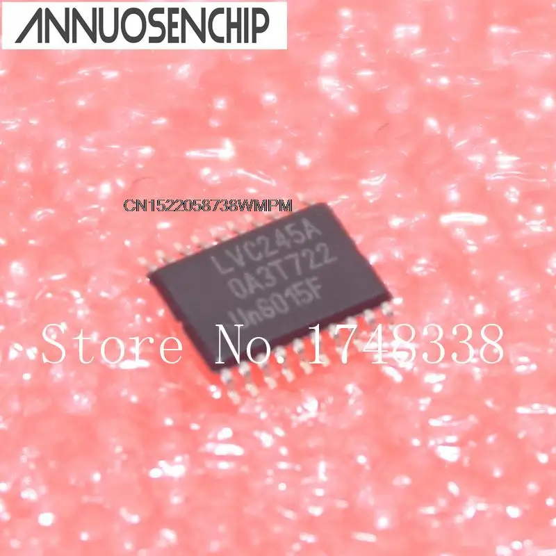 800PCS New and Original  74 series logic chips 74LVC245APW  74LVC245  LVC245 TSSOP-20 BUS TRANSCEIVER 8BIT SN74LVC245APW