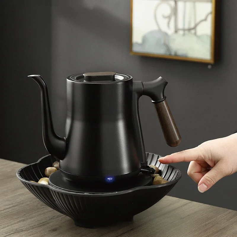 1350W Electric Kettle Boils Water Makes Teapot Around Stove Home Electric Teapot Long Mouth Coffee Pot Water Boiler 800ml