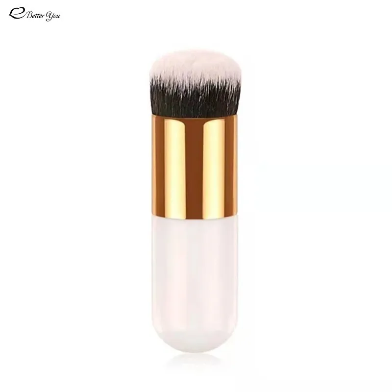 1 PC Small Fat Pier Makeup Brush Soft Portable Foundation BB Cream Brush Cosmetic Tool Professional Facial Maquiagem Tools