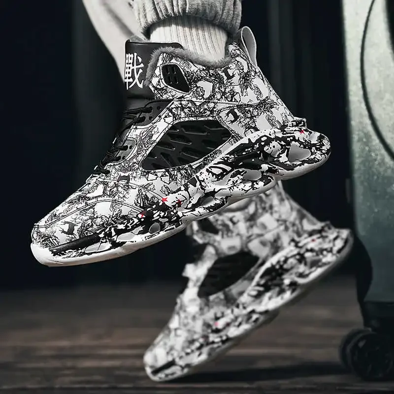 Zapatillas de baloncesto de cuero sintético atadas para hombre, tenis informales para enfermería, zapatos deportivos para hombre, Tenni baratos, compra de bajo costo