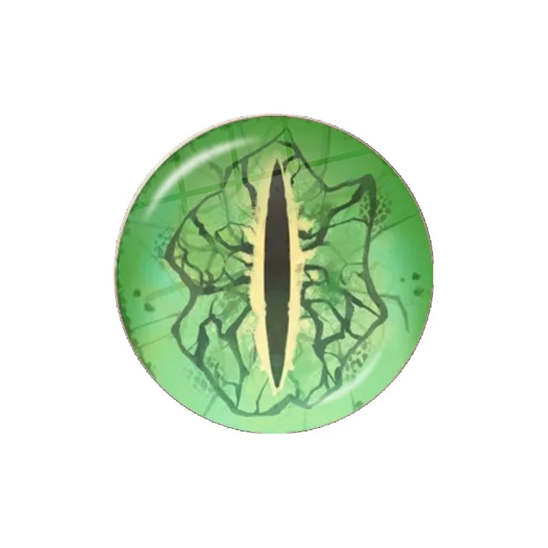 Glass Eyes Cabochon12MM-30MM Round Dome Eye Dragon Cat Eye Toys DIY Jewelry Accessory MIX Pupil Eye Cameo Gifts To Friend 6 ﻿