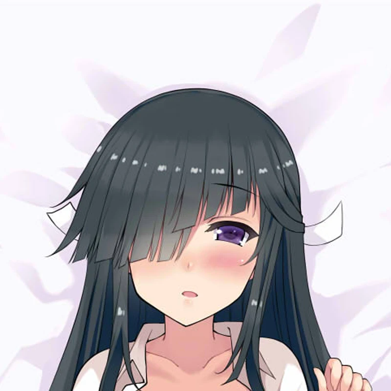 Dakimakura Anime Pillow Cover Hayashimo Double Sided HD Print 2WAY Life Size Anime Body Pillowcase Gifts
