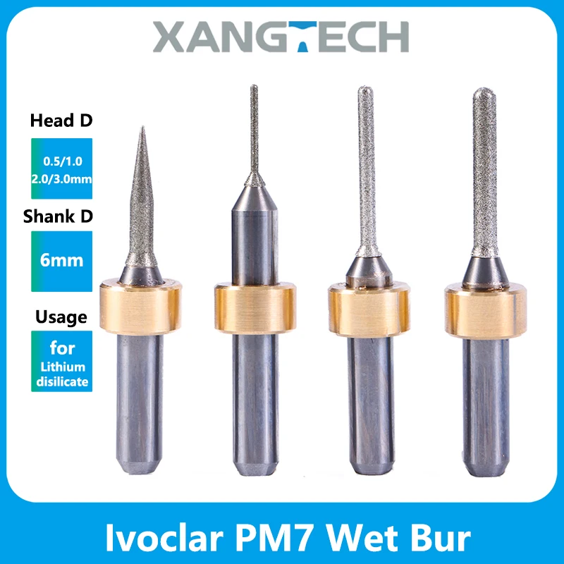 

Стоматологические фрезы Cad/Cam PM7 для мокрого дисиликата лития 0,5/1,0/2,0/3,0 мм