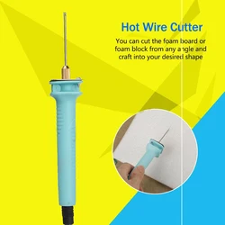 Electric Foam Cutter Polystyrene Styrofoam Knife Hot Wire Foam Cutting Pen Portable Styrofoam Cutting Tools Styrofoam Cutting