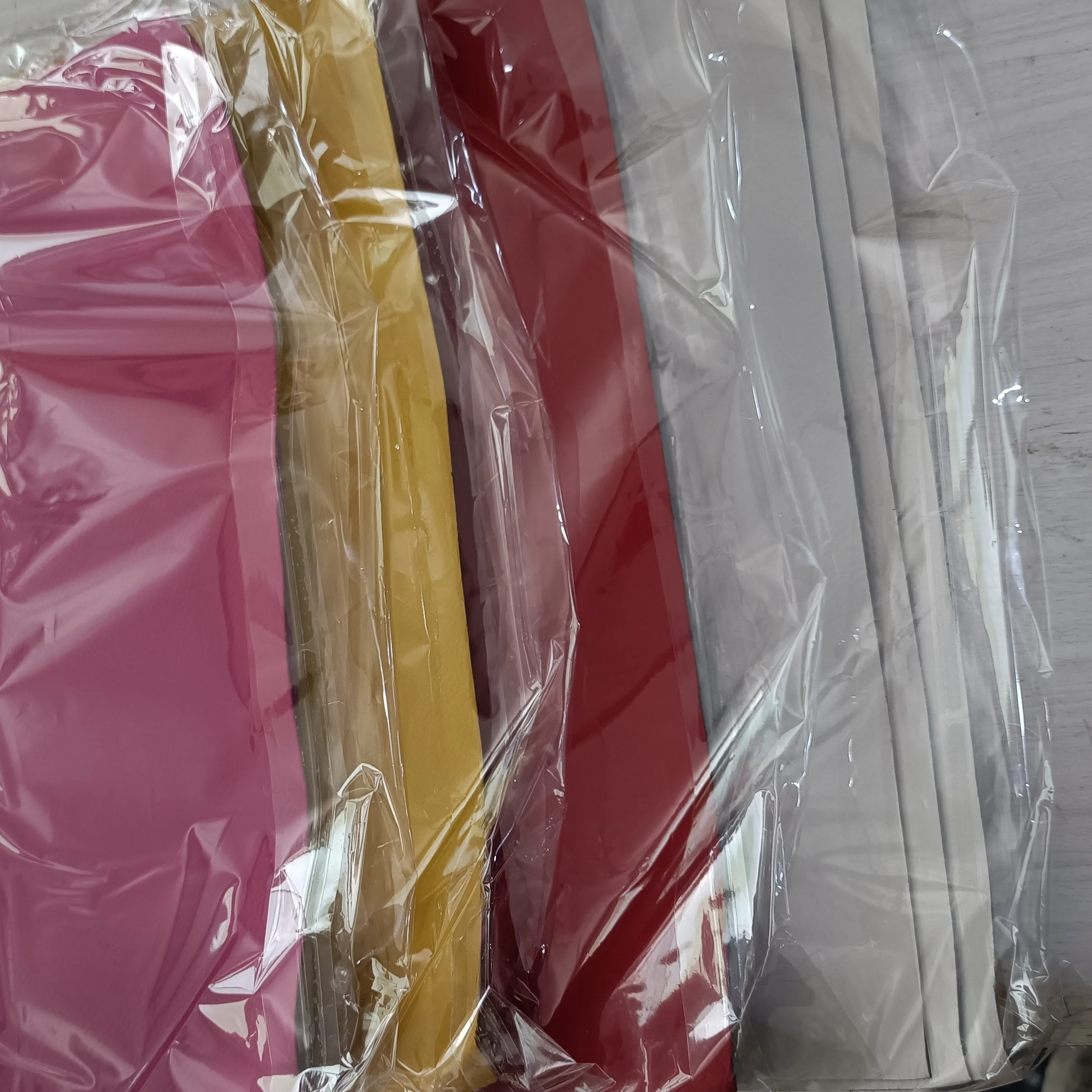 4pcs/lot Blank PU Leather Fabric Size 60x30cm Thickness 0.8mm For Laser Engraving Variety Of Background Colors DIY