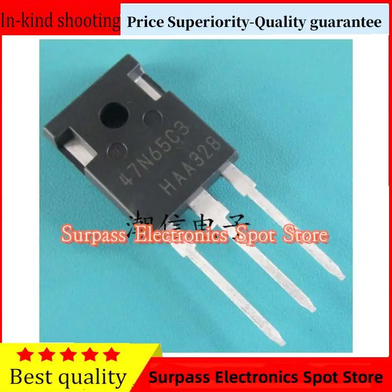 10PCS-100PCS  47N65C3 SPW47N65C3  47A 650V    Price Superiority-Quality guarantee