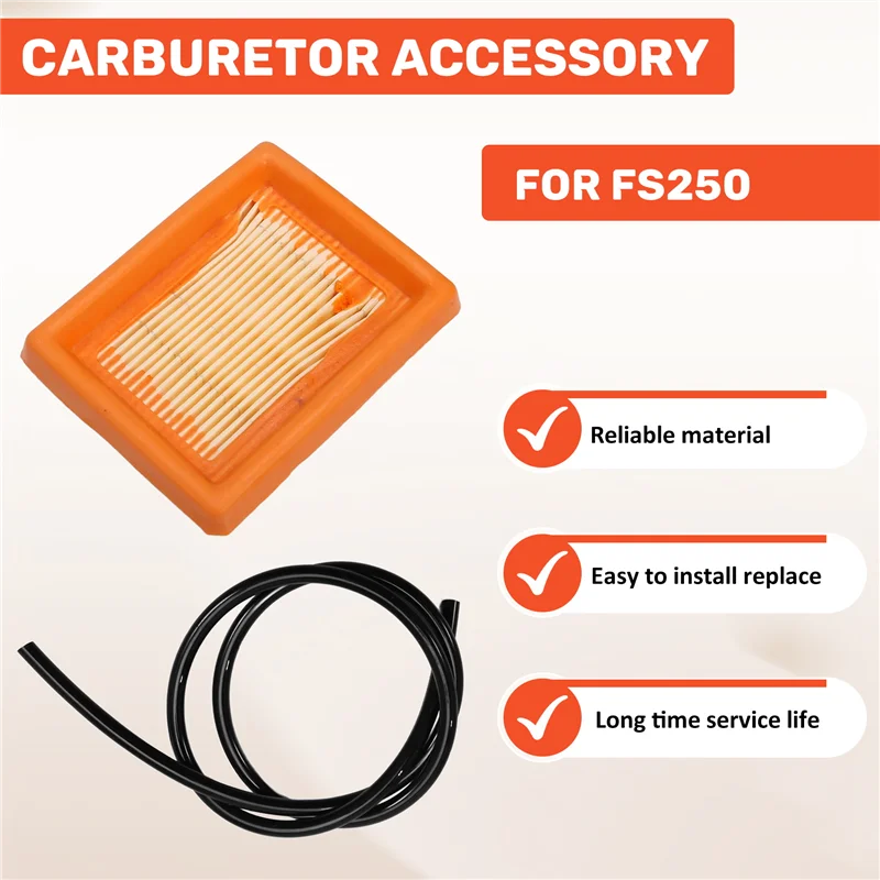 

FS250 Carburetor For FS250R FS120 FS120R FS200 FS200R FS202 FS300 FS350 BT120 BT120C BT121 SP200 FR350 String Trimmer-AA70