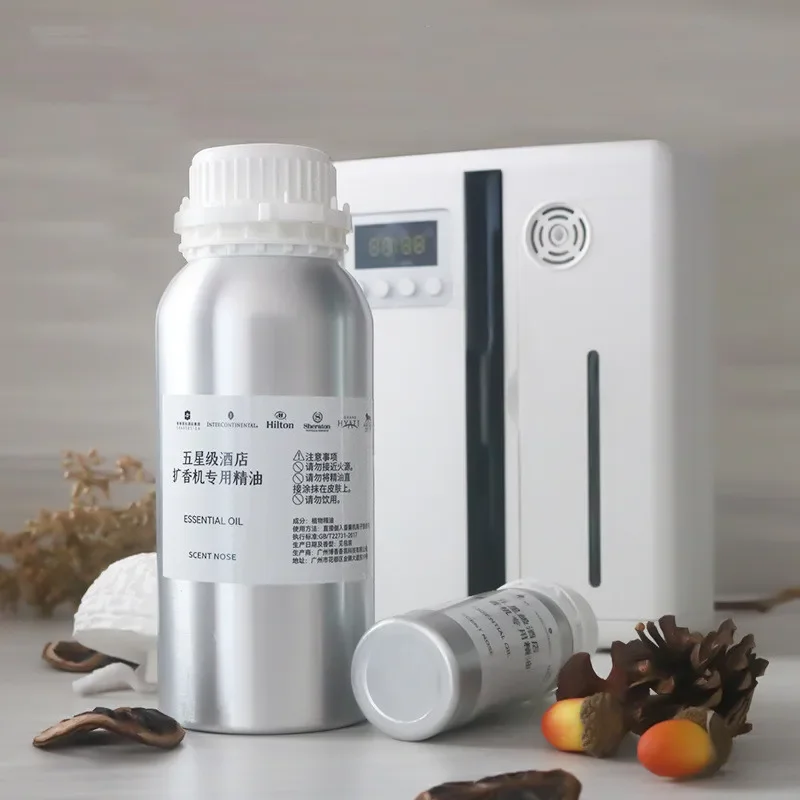 500ml Hotel Aromatherapy Machine Essential Oil, Home Environment Air Freshener Aroma Diffuser Plant Oil-based Essential Oil