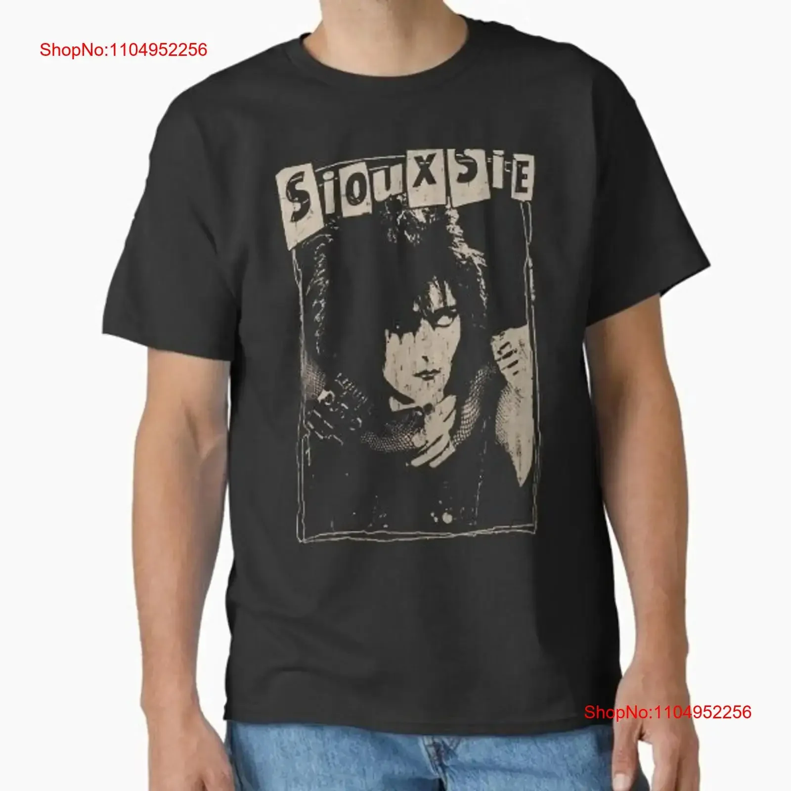 

Винтажная футболка Siouxsie Sioux Susan Janet Ballion Class Made in USA AUS S 2XL, винтажная стираная уличная одежда унисекс