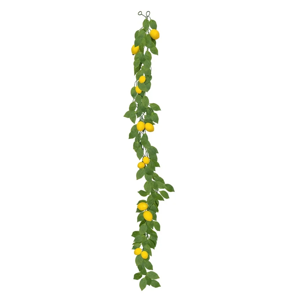 Artificial Lemon Vine with Eucalyptus Styled Greenery for Creative Styling for across Residential Commercial Venues