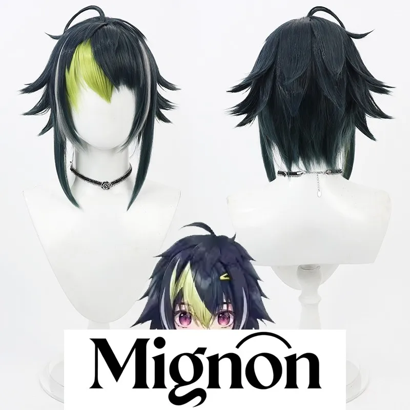 

Nijisanji VTuber Ibre парик для косплея, колючие разноцветные блики, подарок на Хэллоуин