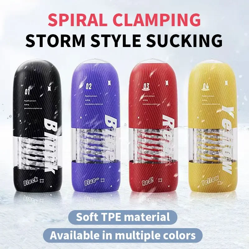 copo-masturbador-masculino--design-transparente-de-silicone-macio--treinador-intimo-de-succao-a-vacuo-para-pratica-de-resistencia-masculina