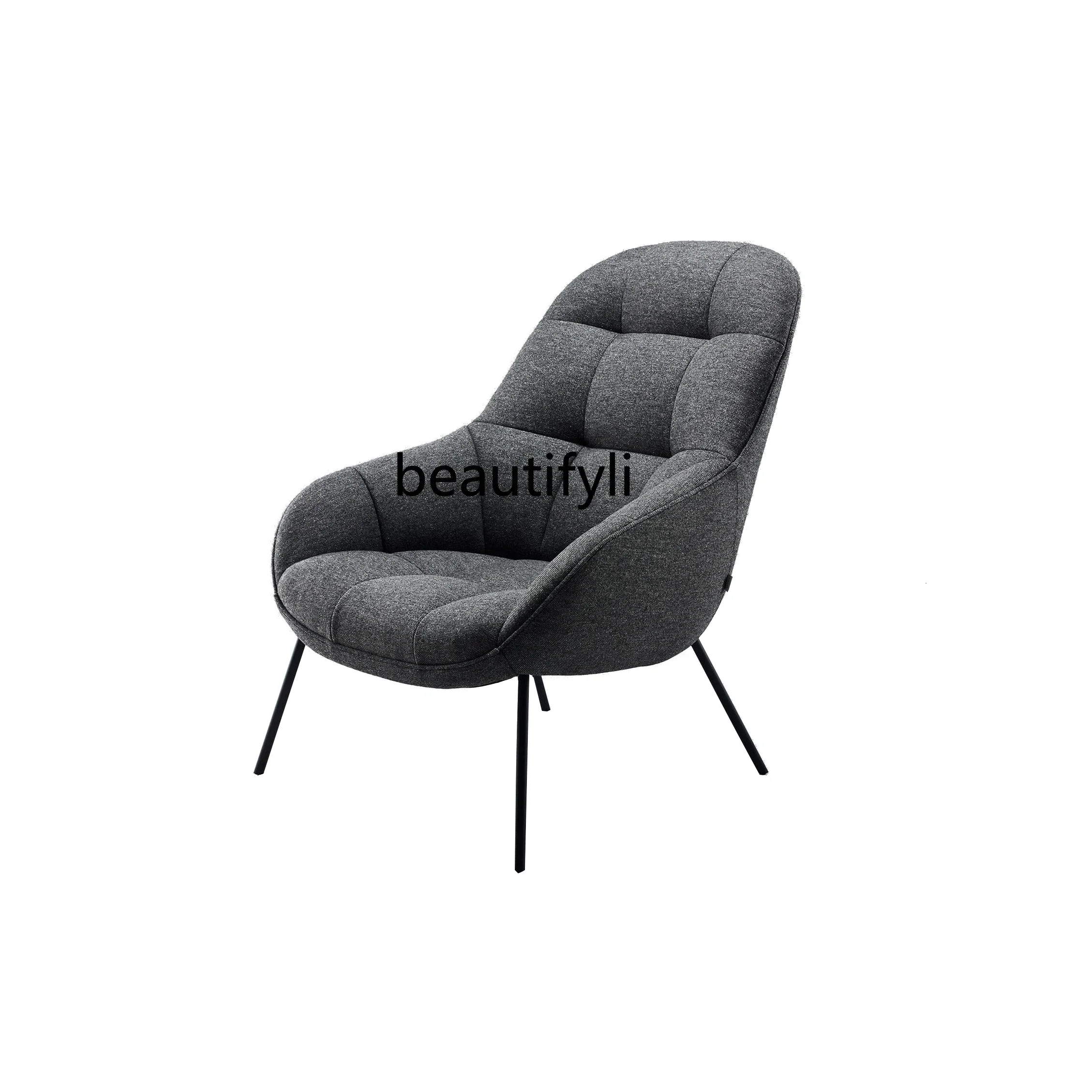 Mango Simple Fabric Single-Seat Sofa Chair Modern Leisure Chair