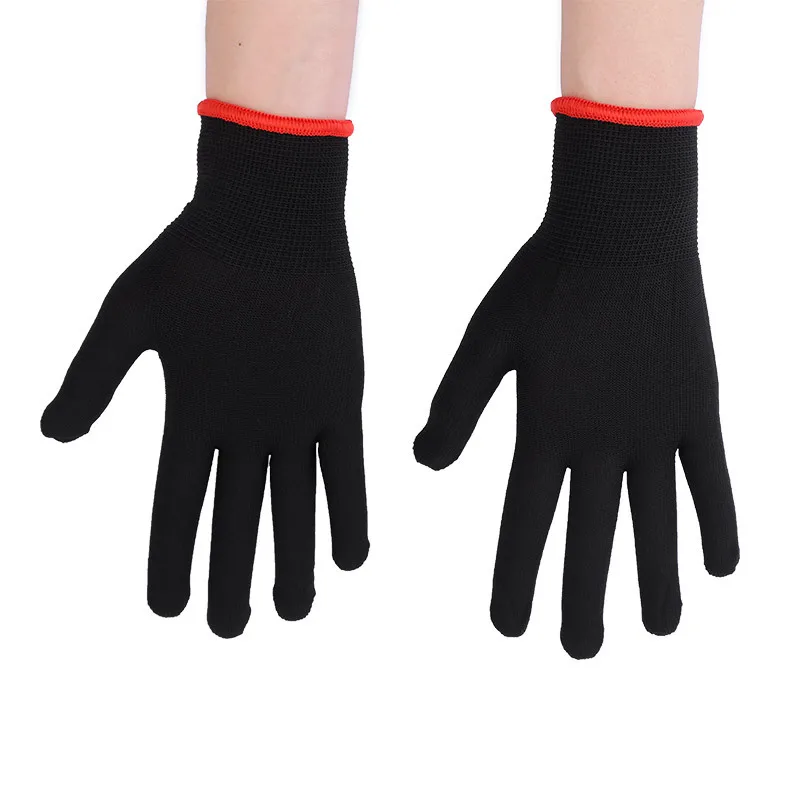 12Pairs Vinyl Wrap Gloves Nylon Anti-Static Window Tinting Film Application Protect Tool Car Wrapping Tint Work Gloves