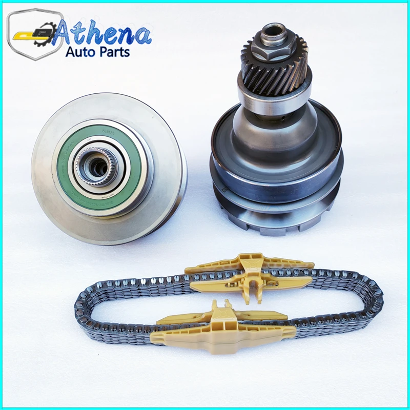 JF018E JF018 Brand new CVT Auto Pulley Chain Set For Nissan Pressure Cylinder Sprocket Assembly Transmission 2025