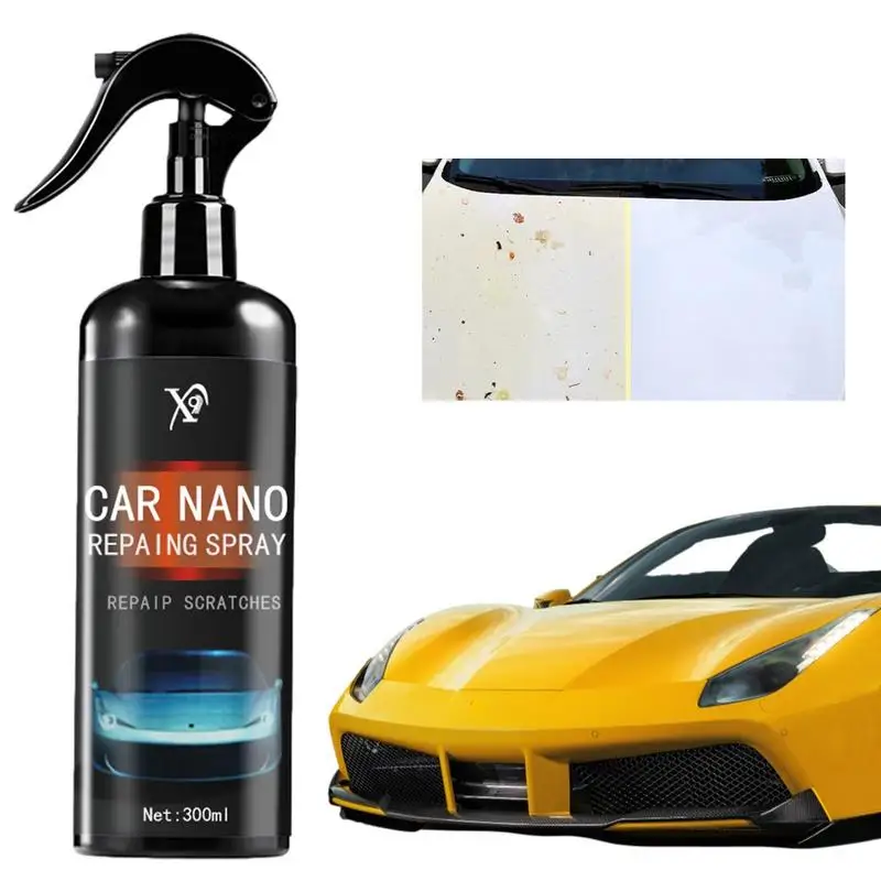 

300ml Nano Repairing Coating Spray For Car Paint Polish Wax For Car Bike RV SUV Truck Boat Quick Drying Coating Sray