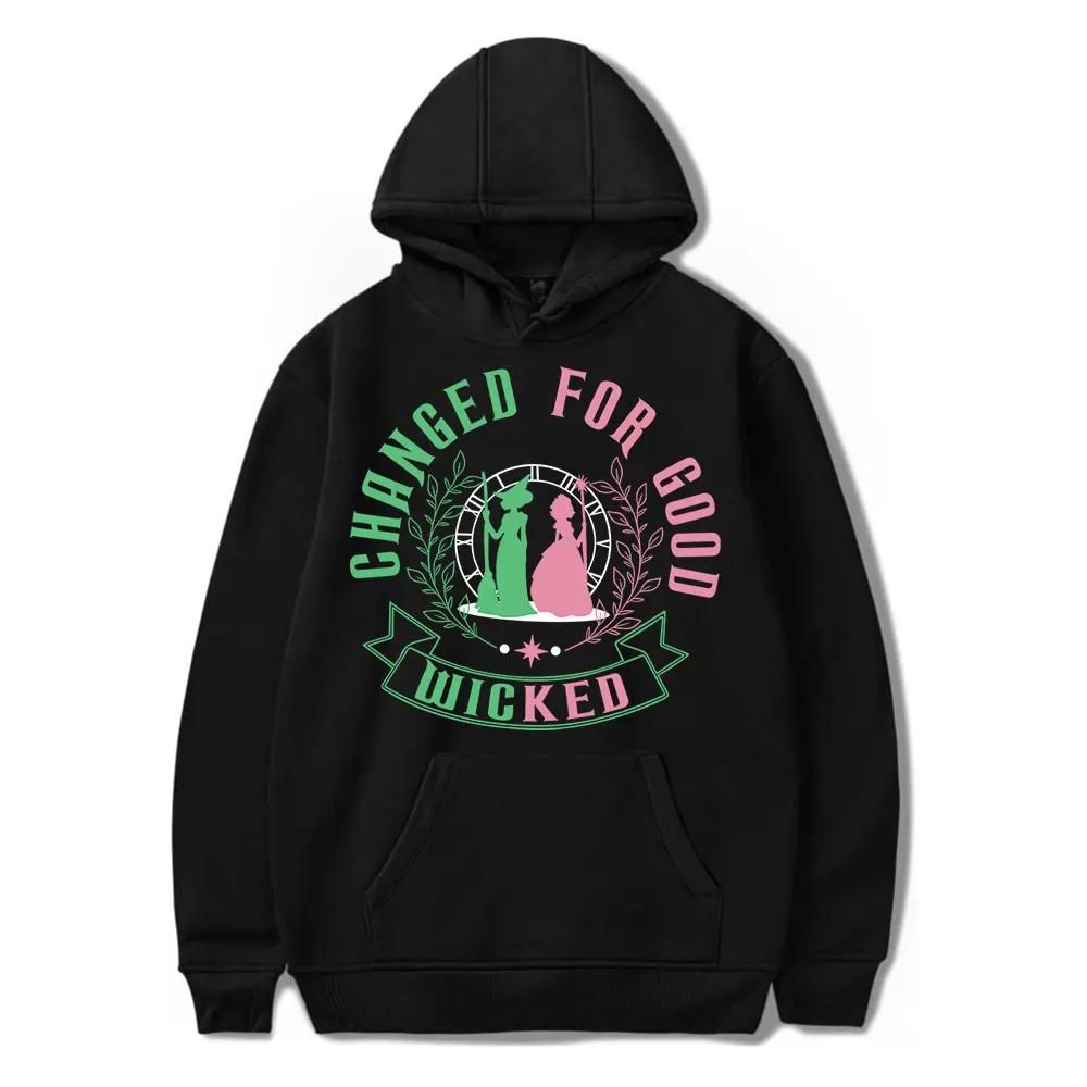 Wicked merch changed for god  hooded Christmas  hooded pocket  Sweatshirt men/women novelty  Hoodie