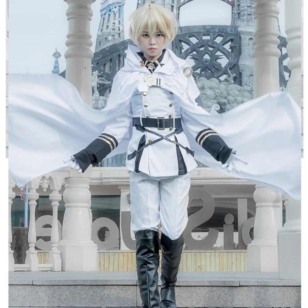 Anime Seraph Van De End Mikaela Hyakuya Cosplay Kostuums Halloween Kostuums Voor Vrouwen Rollenspel Kleding Volledige Set Party Uniform