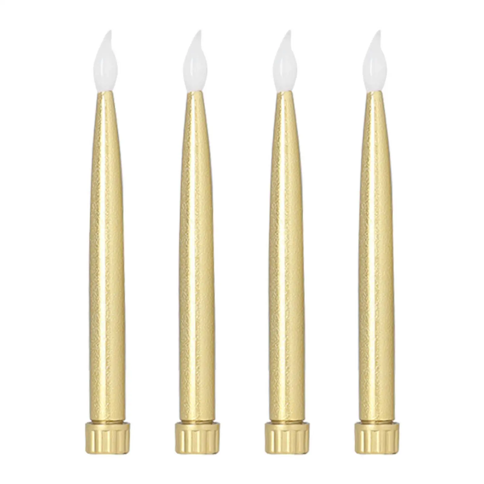 

Battery-Powered Long LED Candles - Eco-Friendly, Safe Light Simulation for family Use