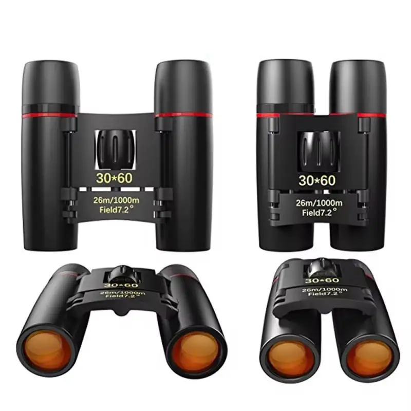 30x60 Long Range Powerful Binoculars High Power Professional Telescope Camping Equipment for Adults Hunting HD Lightweight