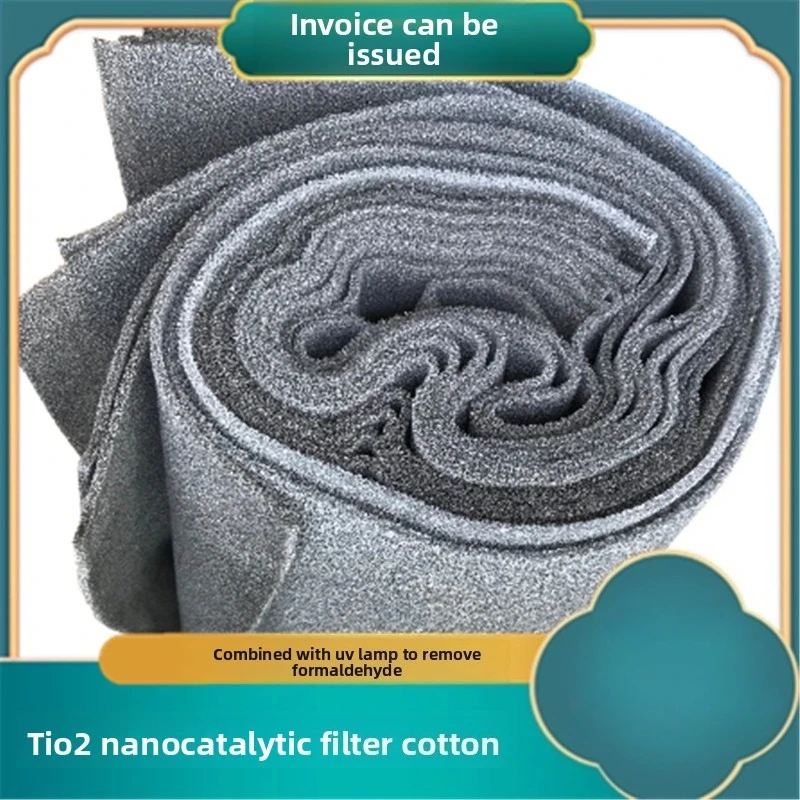 

Tio2 Nano Photocatalytic Filter Sponge UV Light Decomposition Polyurethane Foam