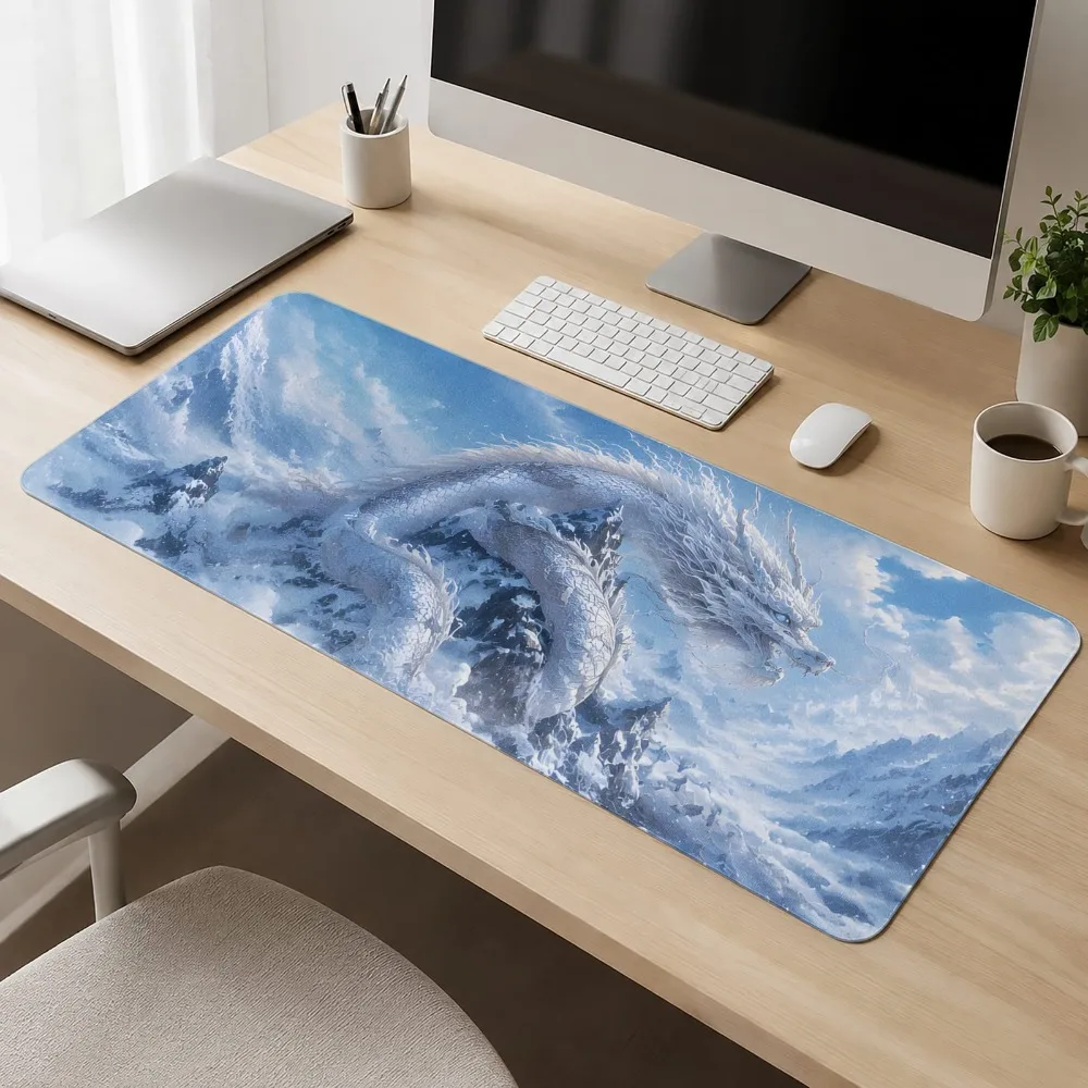 The pattern of Bai Long Snow Mountain, suitable for use on office desks, gaming equipment accessories pc accessories