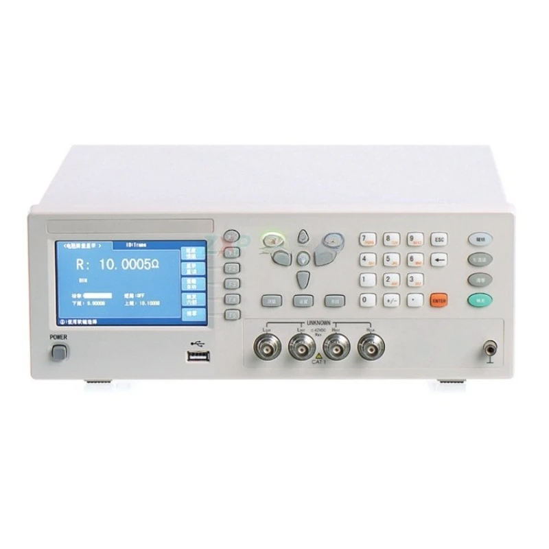 

Micro resistance tester, special tester for precision resistance production 0.05% test accuracy