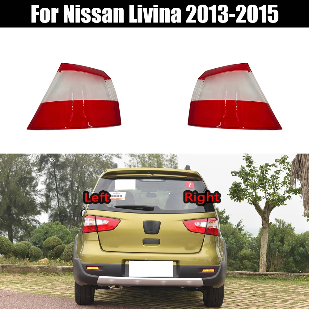 

For Nissan Livina 2013 2014 2015 Rear Headlamp Cover Transparent Mask Lamp Shade Headlight Shell Lens Auto Replacement Parts