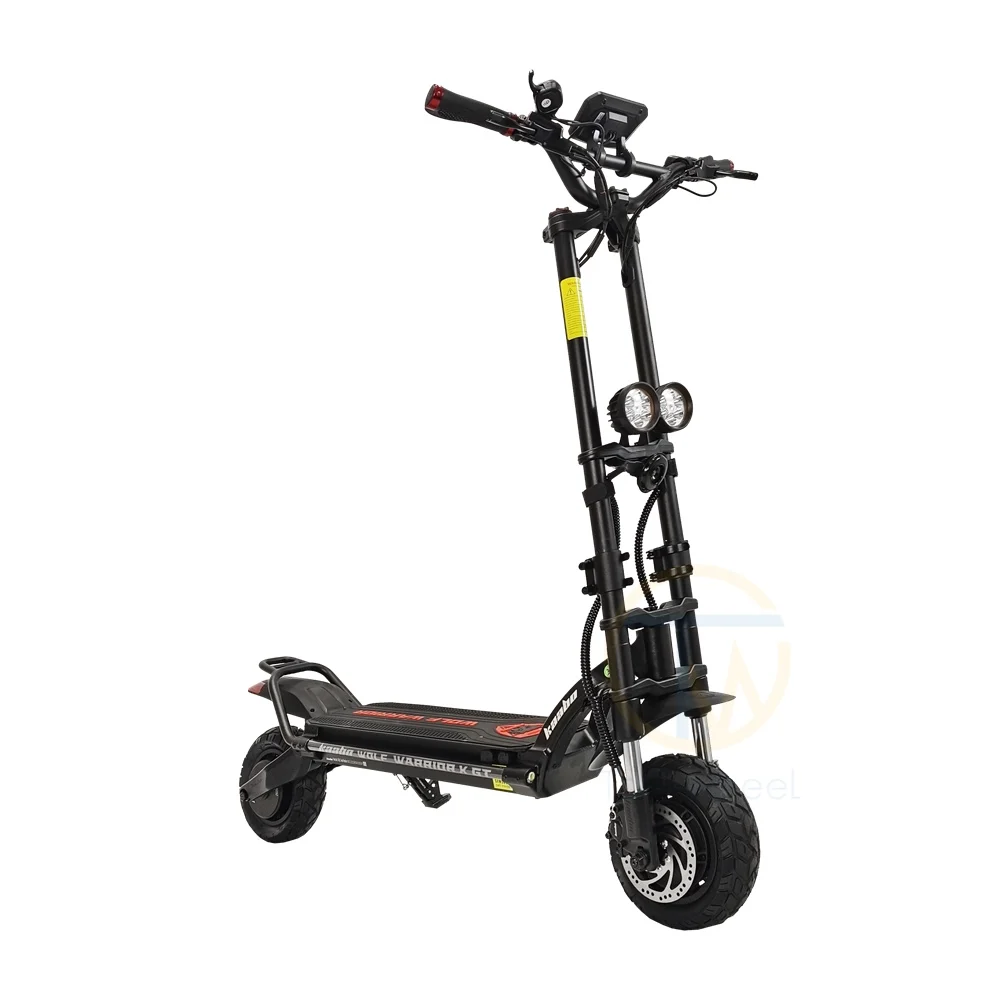 KAABO Wolf Warrior X GT Electric Scooter 1100W*2 10inch 60V28.8Ah Central Display with NFC