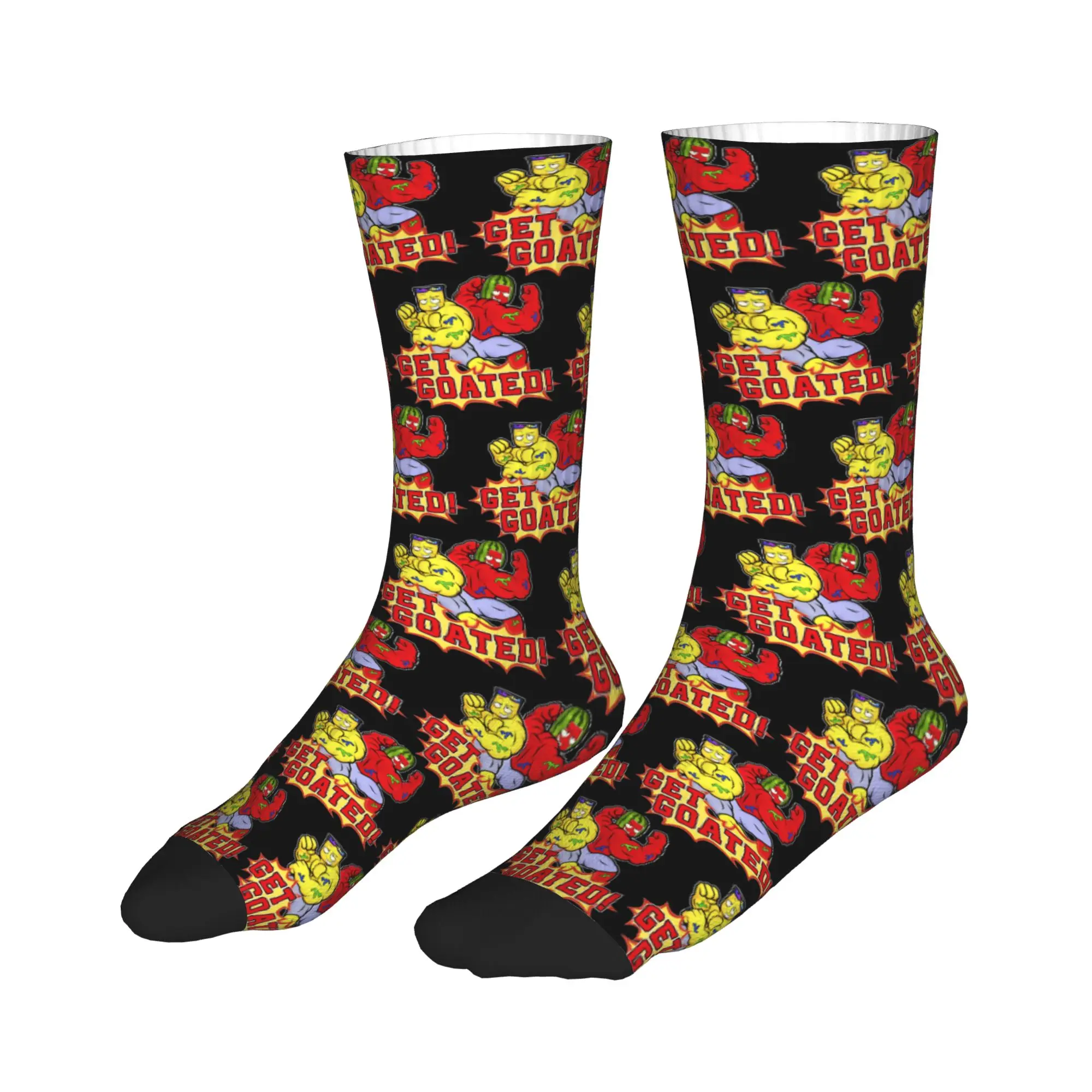 

All Seasons Stockings Sunny And Melon Sport Socks Crazy Middle Tube Socks for Men Women Gifts