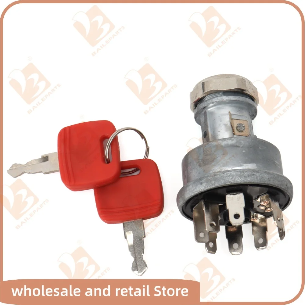 For John Deere RE61717 Lgnition Keys Switch 6400 6506 9300T 9320 9320 S550 S650 S660 S670 Lgnition Switch