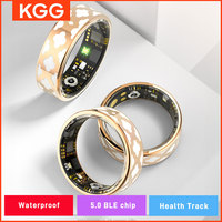 Women Smart Ring Heart Rate IP68 Waterproof Intelligent Female Luxury Health Monitor Fashion BT5.0 Rings Ladies Festival Gifts