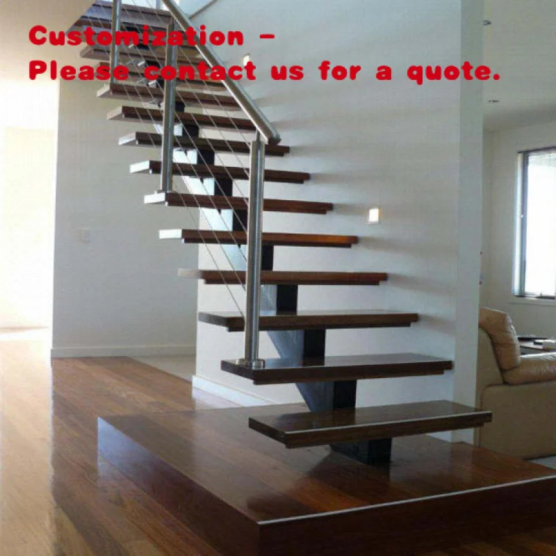 custom.Modern Stairs with Rails Stairs Mono Beam Staircase
