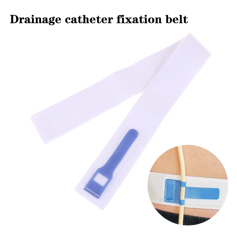 Dialysis Conduit Protection Belt Adjustable Breathable Abdominal Peritoneal Therapy Back Support Drainage Taping Fixation Strap