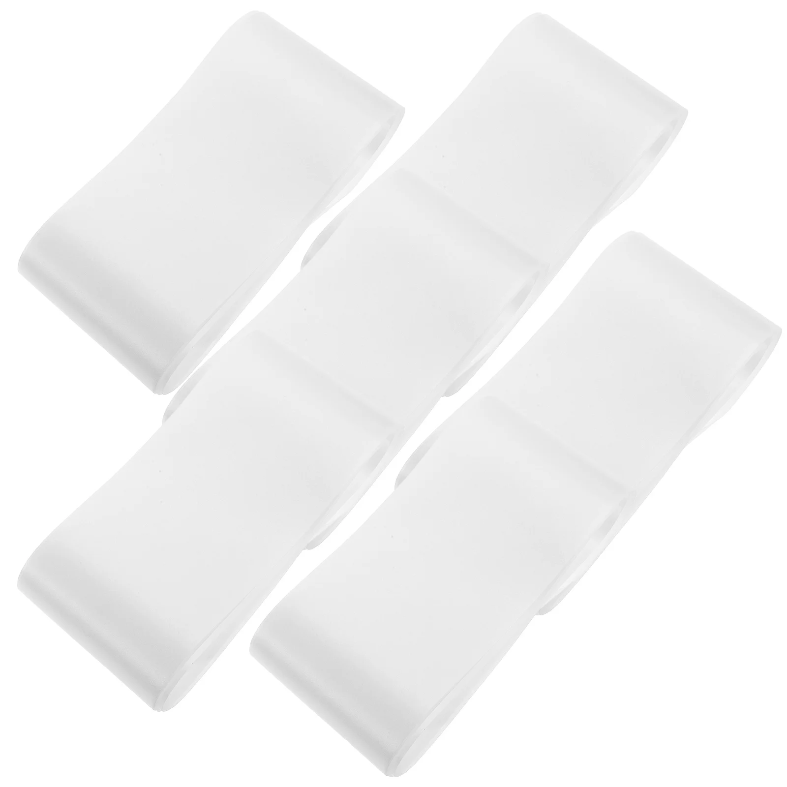

6pcs Blank Satin Sash Plain White DIY Straps for Party Baby Shower Bachelorette Birthday Decorations Ceremonial Shoulder