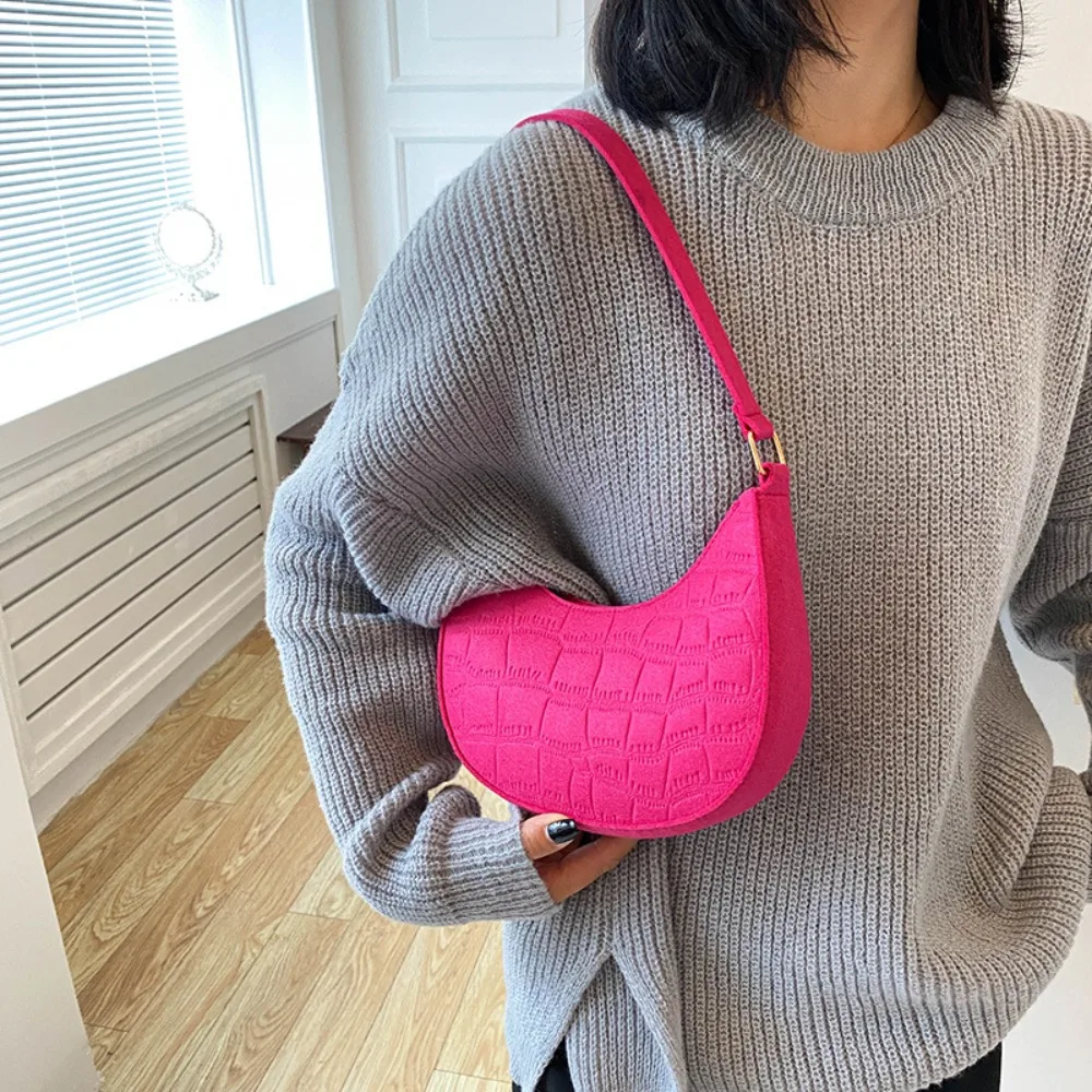 Fashion Women Handbag Solid Color Casual Mini Underarm Bag Female Green Chain Shoulder Pouch Hot sale Ladies Leather Tote Bag