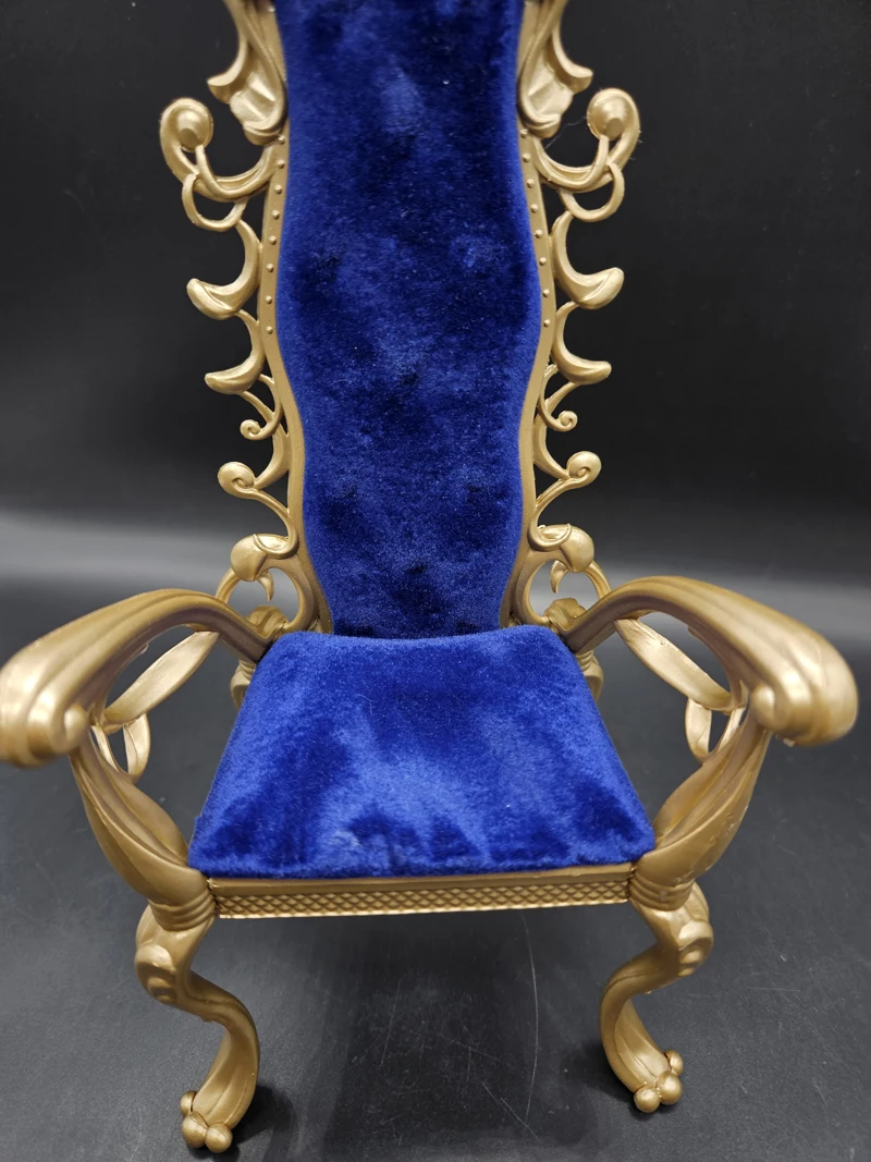 European style Leisure Sofa Chair queen throne seat  furniture  for 12 inch Soldier Scene Accessories Model TOys