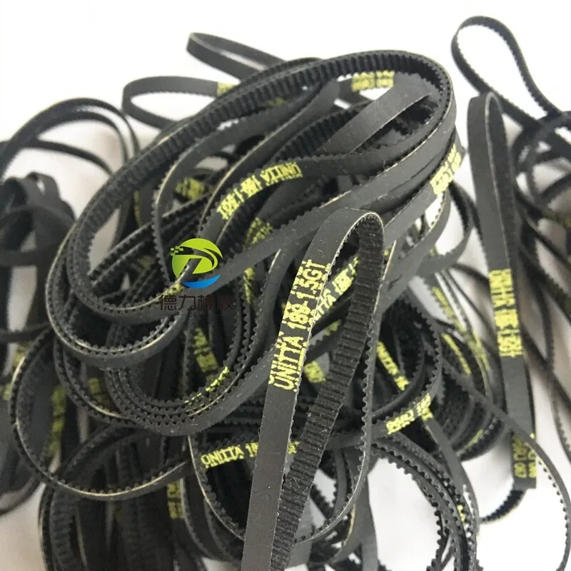 POWGE Neoprene GT 1.5GT Timing Belt Lp=124.5 129 135 141 160 174 189 249 252 324 360 384 744 762 SMT JUKI pick and place machine