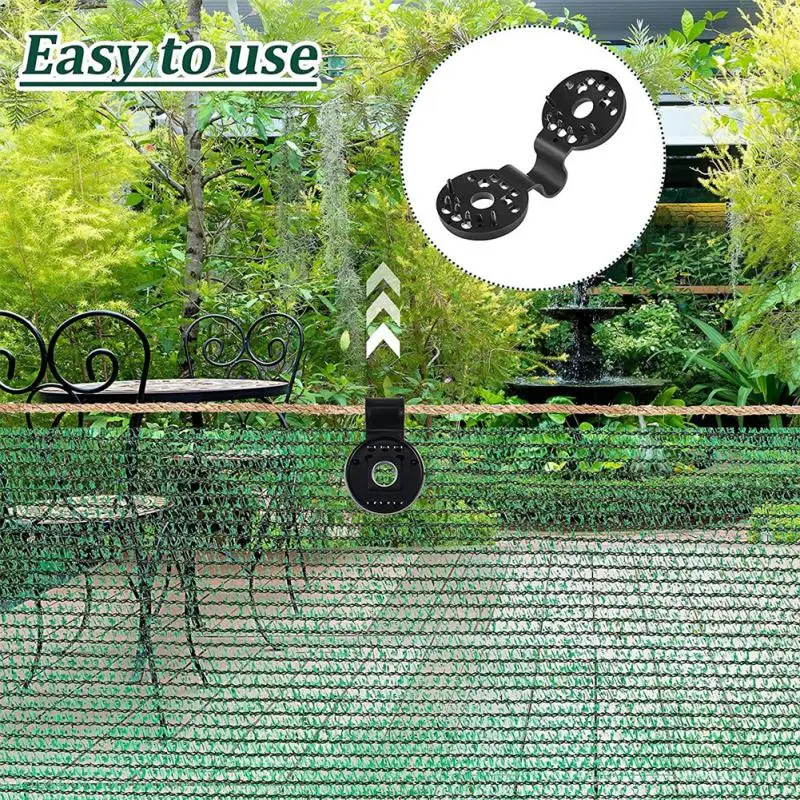 Awning Tent Clamp Sun Shade Cloth Fix Clamp Greenhouse Film Clip Shade Net Fixing Clip Anti-hail Canopy Lashing Buckle