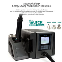QUICK TR1300A 1300W Intelligent Hot Air Gun Soldering Station Digital Precise Temperature Calibration for BGA Welding IC Repair