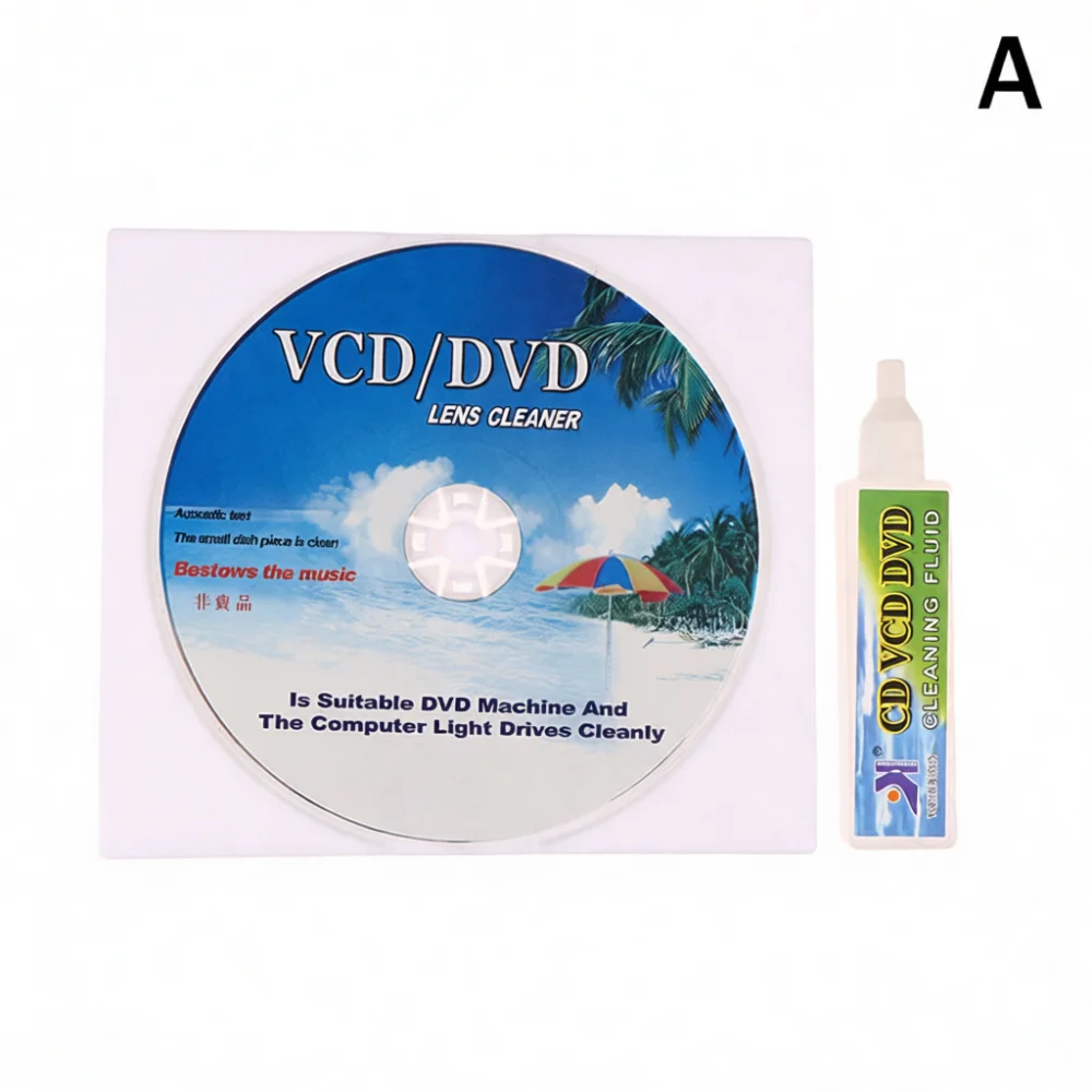 Optical Lens Cleaner Disc For PC Laptop DVD VCD Player Drive Laser Maintenance Repair Tool Head Cleaning Accessory