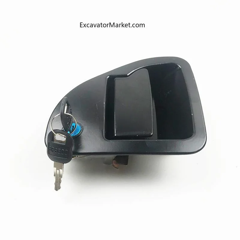 For Liugong 906D-908D cab door lock assembly special door handle lock block accessories high quality excavator Parts