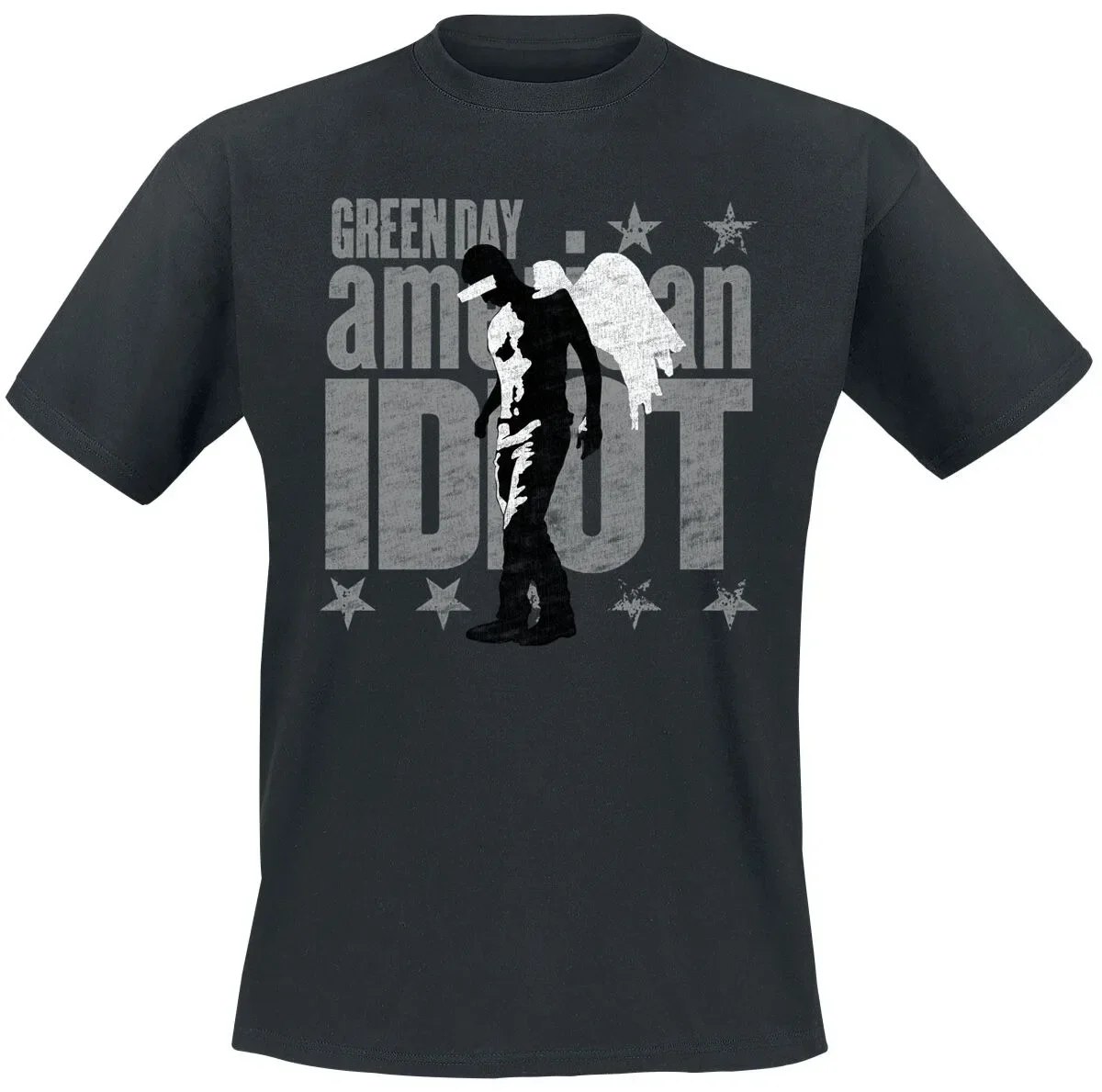 Green Day American Idiot Heart Grenade Print T-Shirt für Männer und Frauen, Punk-Rock-Band, Unisex Kurzarm-Shirt – Detail 2